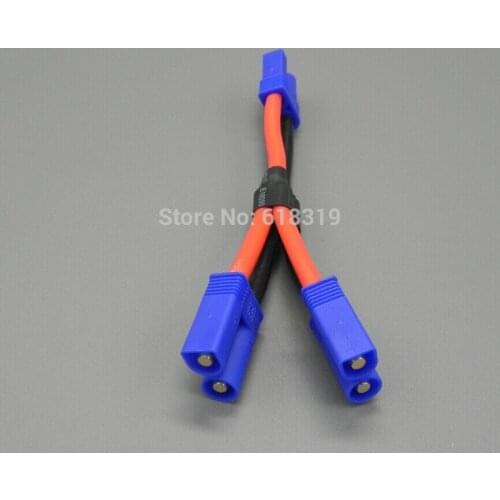 EC5 Parallel Charger Cable,Lipo Battery Connect Cable For RC Power Supply=10 Sets / Lot DZ0114 Solar