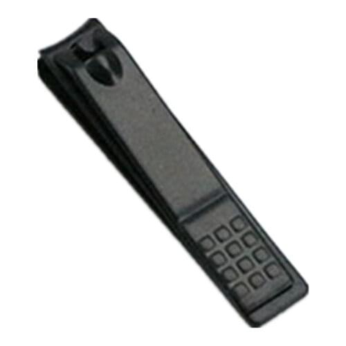 Black Trimmer Nail Clipper Portable Toe Cutter Fashion Appearance Slip Handle For Comfortable Grip Stainless Steel Manicure Tool