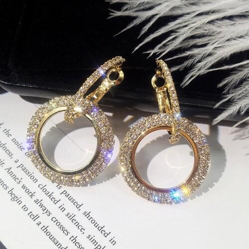 Fashion wild sexy earrings circle long earrings temperament personality earrings exaggerated earrings friends wedding gift