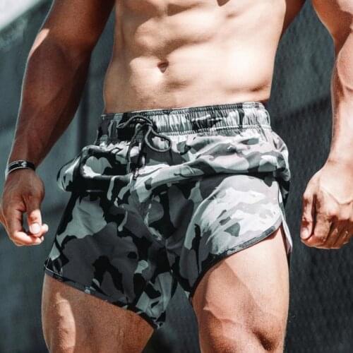 2021 New Summer camo Sports Fitness Shorts Mens Basketball Game Training Running Casual Loose Quick-Drying Five-Point Pants