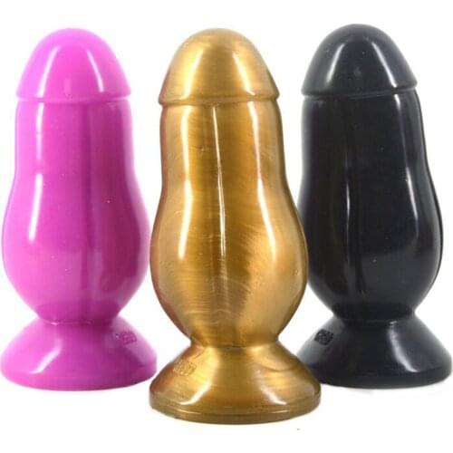 Soft chuck anal plug big dildo penis massage Ass prostate Vagina Masturbation huge anal Dildo sex toys for woman anus erotic toy