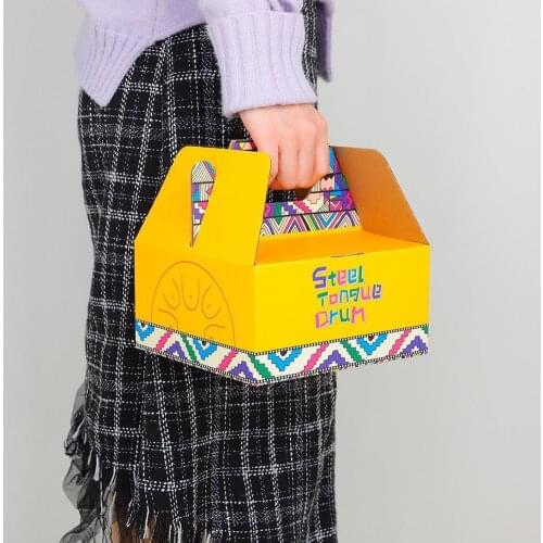 Tongue Drum SET 5.5 Inch Mini Drum Ethereal Rhythm 8 pan Hand ToneDrum Instruments Percussion Musical notes K1J5