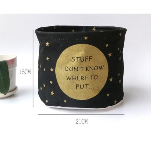 21x16cm Picnic Basket Stand Laundry Toy Storage Box Super Large Bag Cotton Washing Dirty Clothes Big Organizer