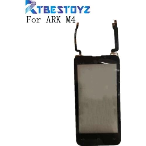 RTBESTOYZ 4.5" High Quality Touch Screen Panel Front Glass For Ark Benefit M4 Touchscreen Panel Sensor