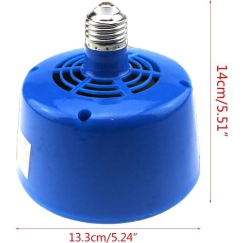 Livestock Pet Heat Lamp Poultry Heat Bulb Chicken Brooder Heater Piglets Pet Keep Warming Light Heat-Resistant Chicken Coop