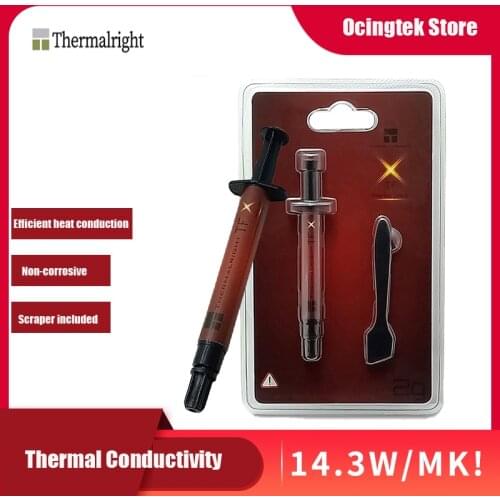 Thermalright TFX thermal grease 14.3W/m.k 2g / 6.2g compound grease silicone for CPU GPU radiator cooler radiator with scraper