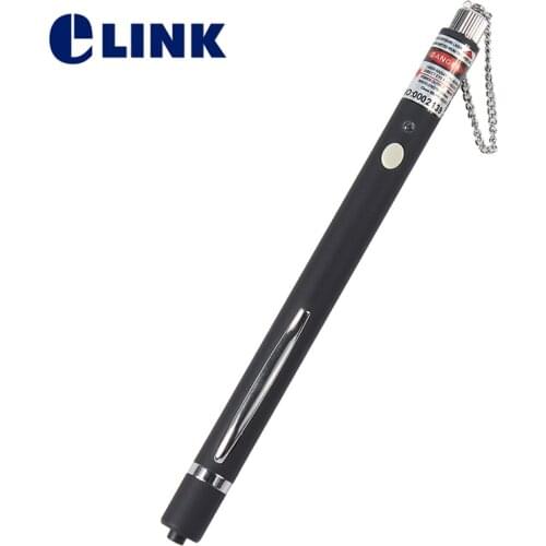 VFL 10mw Visual Fault Locator 650nm for Fiber Optic Cable pen style optical tester for singlemode Detector multimode ELINK