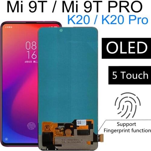 6.39'' OLED For Xiaomi Mi 9T lcd Mi9t Pro LCD Display Touch Screen Digitizer Assembly Replace FOR Xiaomi Redmi K20 PRO LCD