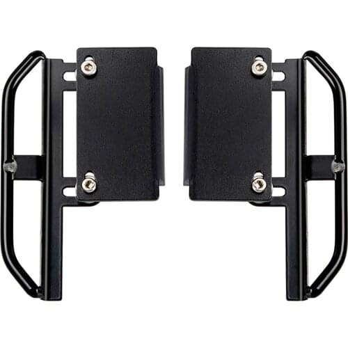 1 pair Metal Pedal Side Pedal Car Frame Side Step Board Guard for Axial SCX24 90081 RC Model Car Accessories