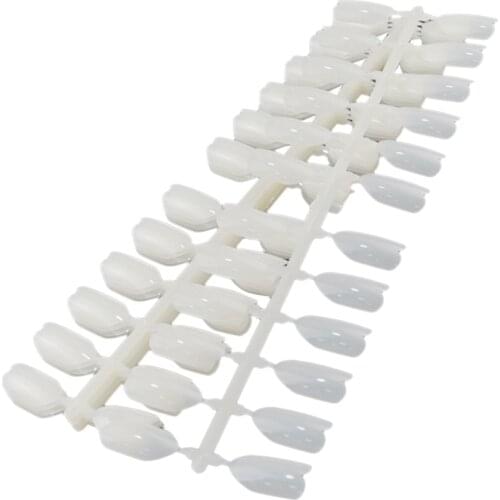 10pcs Nail Polish Display Chart Board Tips Gel Polish Nail Design Color Card