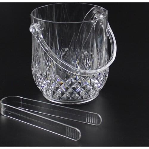 100pcs/lot 16cm Long Acrylic Transparent Ice Tong Small Ice Clip Clamp Gadget Home Bar Wine Accessories Free Shipping ZA4295