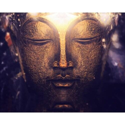 65*60cm Full round Diamond 5D DIY Diamond Painting "Buddha religion" 3D Embroidery Cross Stitch Diamond Painting Decor