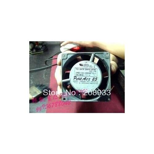 For SANYO For SANYO 8025 8CM 100V 109S050 9W dual ball bearing cooling AC fan ++cooling fan