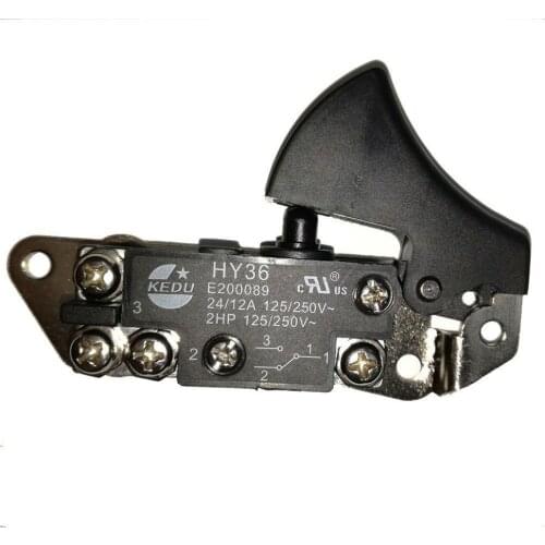 KEDU HY36 Pushbutton Switches for High-Power Benchtop and Handheld Angle Grinder
