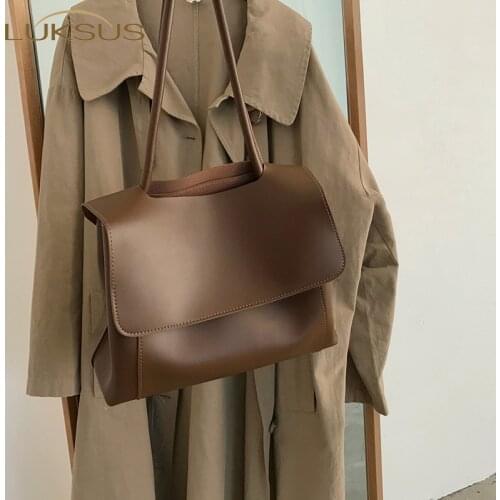 LUKSUS Brown Women's Bags