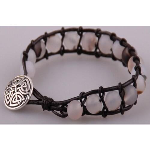 Fashion Women Dress Armband Natural Stones Bracelet