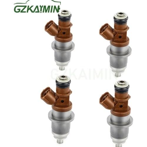 Sets of 4 Flow Matched high quality Fuel Injector nozzle injection E7T05072 For Mitsubishi Pajero IO H67W H77W 4G93 4G94 K-M