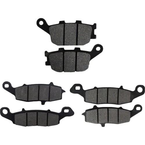 Motorcycle Front and Rear Brake Pads for Suzuki SV400 2003-2005 SV650 2002-2013 DL650 V-Strom 2004-2013 DL1000 2002-2010