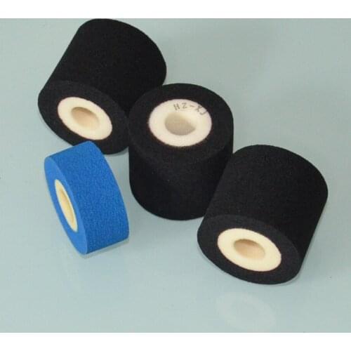 Black Diameter 36mm Height 36mm hot dry roller for horizontal type sealing machine