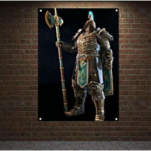 Knights Templar Armor Posters Mural Wallpaper Wall Decor Vintage Crusader Banners Flag Wall Hanging Wall Sticker Home Decor U6
