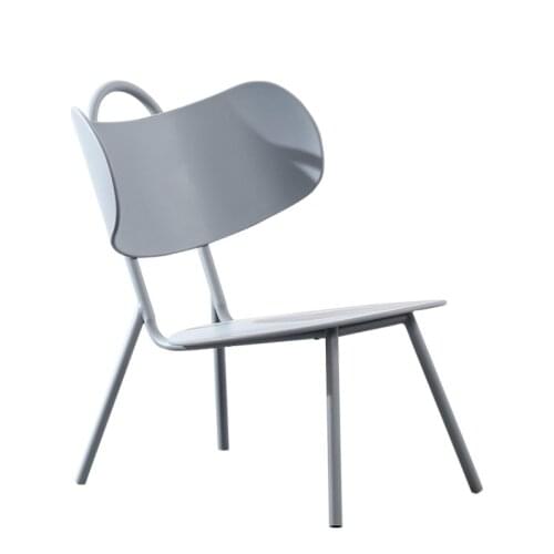 Nordic leisure household dressing chair Eco-friendly plastic living room dining stool modern fashion multicolor back sillas