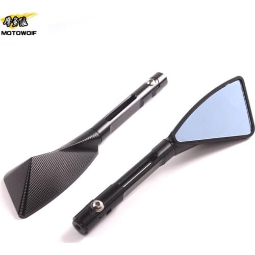 Universal Motorcycle/Electric-bike Rearview Mirror Convex Mirror Modified CNC Aluminum Alloy Anti-dazzling Reversing Mirror