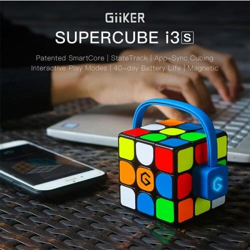 2019 Updated Version Original Hot Xiaomi Giiker Super Cube I3S Smart Magic Magnetic Bluetooth APP Sync Puzzle Toys Cube