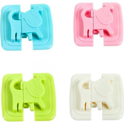 1PCS Baby Safety Cartoon Dog Cabinet Lock Baby Care Safety Security Refrigerator Locks & Straps Products For Fridge Door Locks