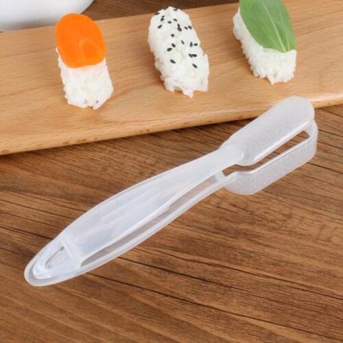 1pcs Plastic Japan Nigiri Sushi Mold Maker Sushi Tools single warship rice ball hand holding sushi mold rice ballmold Kitchen