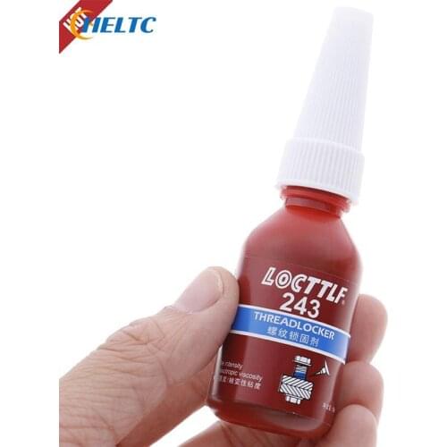10ml New Screw Glue Thread Locking Agent Anaerobic Adhesive 243 Glue 10ml Oil Resistance Fast Curing