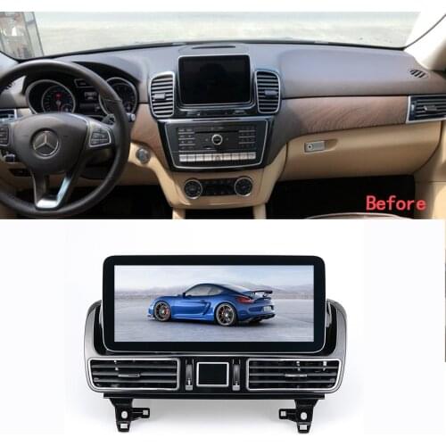 12.3inch 4+64G Android 10 Android Display For Benz GLE GLS W166 500 250 350Car Radio Screen GPS Navigation Head-UP Touch Screen