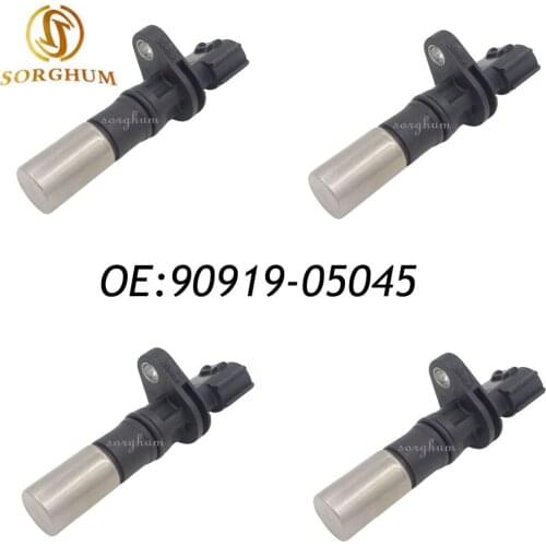 4PCS 90919-05045 Engine Crankshaft Position Sensor For 2000-2011 Toyota Scion 1.5L l4 ,71-5071,213-2014,DELSS10254,802 51065 001