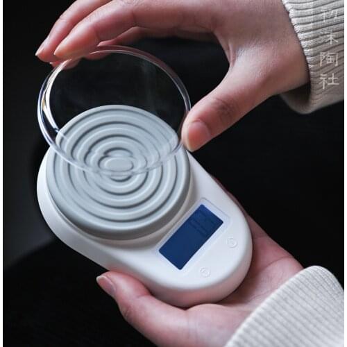 ★Chumo taoshe tea weigher small electronic scale for tea ceremony high precision weighing 0.1g household small fresh tea