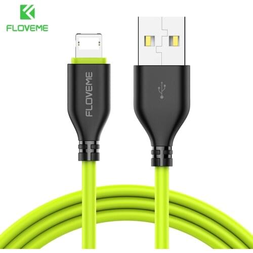 FLOVEME 2in1 Reversible USB Lighting Cable For iPhone 12 Xiaomi Micro USB Charger Cable TPE 2A Charging Data Combo For Samsung