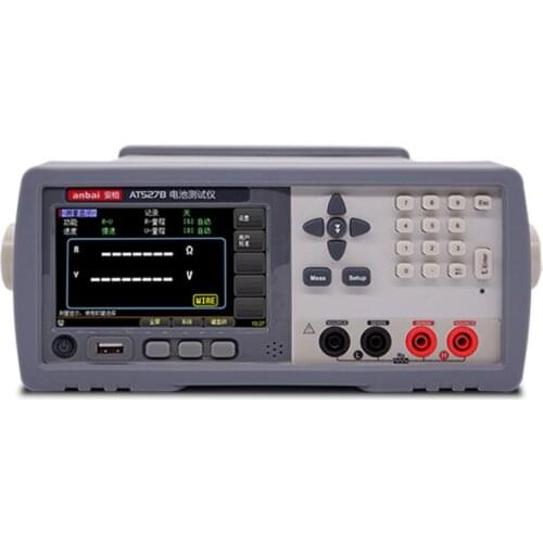 Anbai AT527 AC Resistance DC Voltage Internal Resistance Meter Battery Tester AT527L AT527A AT527B