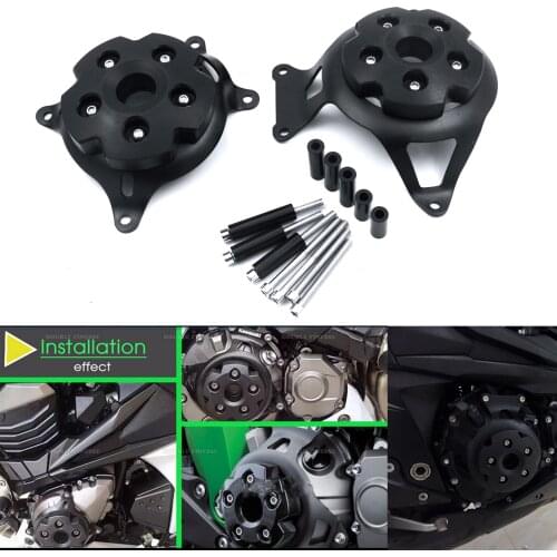 Motorcycle Engine Stator Cover Engine Guard Protection Side Shield Protector Fit For Z800 Z750 2013 - 2017 Z 800 750 13-17
