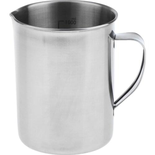 Multi-Purpose Large Measuring Jug with Handle for Cafe Lab Dishwasher Safe