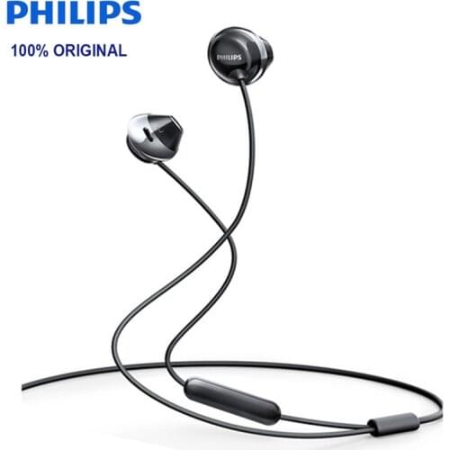 Philips SHE4205 Earphones Bass with Microphone Wired Control In-Ear Active Noise Cancelling headsets for Samsung Xiaomi phones