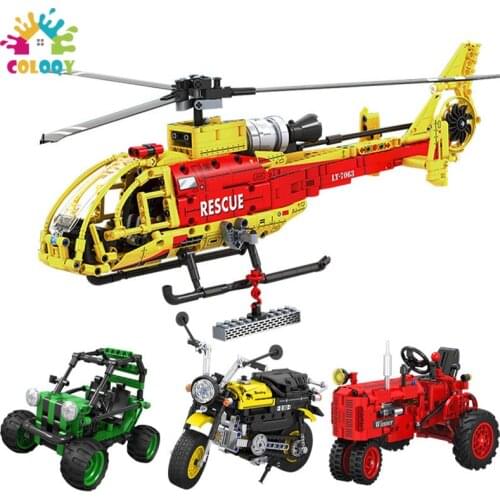 NEW POPIT CS City Police Airplane Building Blocks Technical Military Helicopter Airport Brigade Bricks Enlighten Toys for Kids