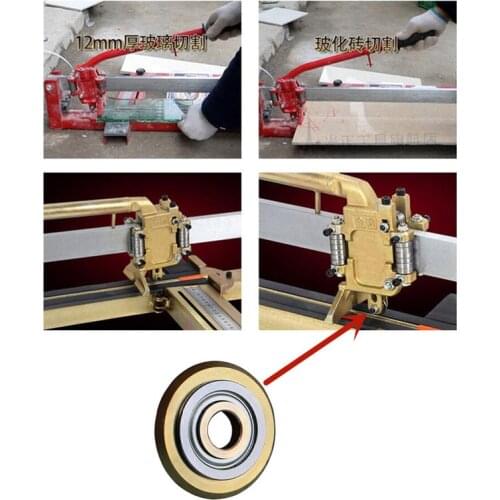 22mm Manual Tile Brick Cutter knife head Hard alloy Rotary Bearing wheel cutting Replacement For Cutting Machine Accessories
