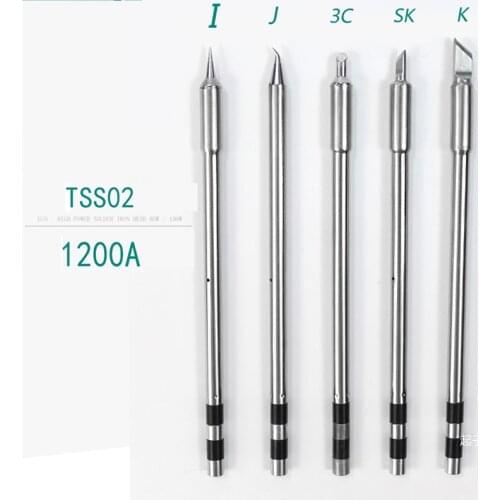 Original QUICK TS1200A Lead Free Solder Iron Tip Handle welding pen tools TSS02 Electric soldering iron head