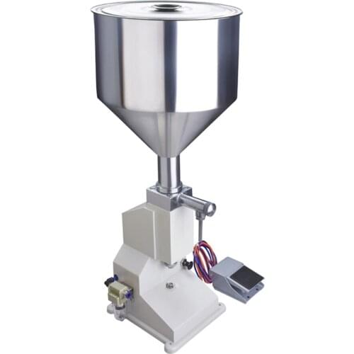 Pneumatic filling machine 5-50ml cream food paste dispensing liquid packaging equipment Stainless steel A02 food filling machine