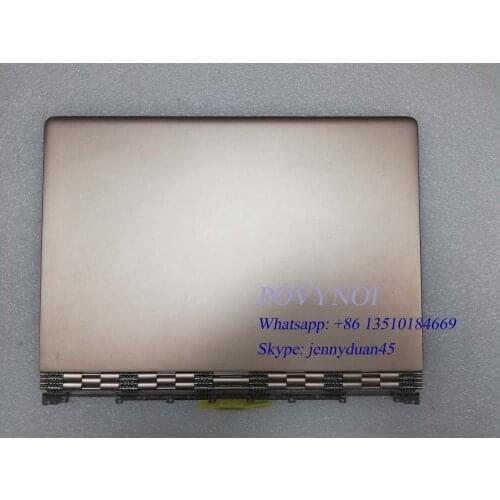 For Lenovo Yoga Y900-13ISK QHD LCD touch screen whole hinge up Gold 5D10K26885