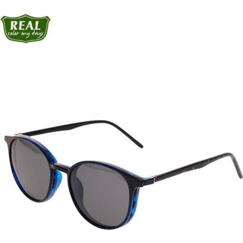 REAL Classic Ellipse Glasses Frame Detachable TR Designer Sunglass Men Women Prescription Driver Sunglass UV400 Polarized Light