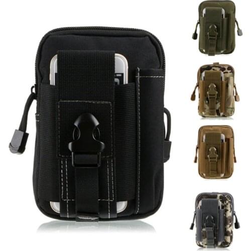Tactical Pouch Molle Hunting Bags 1000D Nylon Belt Waist Bag Military Fanny Pack Outdoor Pouches Phone Case Pocket