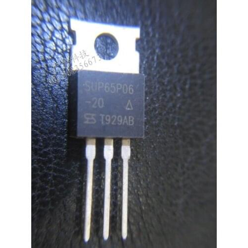 100% New original SUP65P06-20 P65A60V TO220