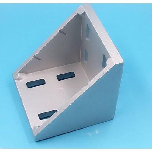 100100 Right Angle Reinforcing Frame Connector L Shape Corner Base Corner Bracket Industrial Aluminum Profile Fittings