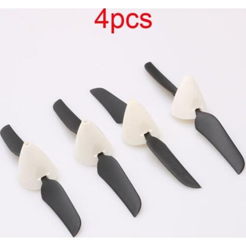 4PCS 5.1*3.1 5.5*3.3 4.5*3 Mini Folding Propeller with Aperture 2mm Paddle Spinner Cover for RC Airplane Fixed Wing Glider Drone