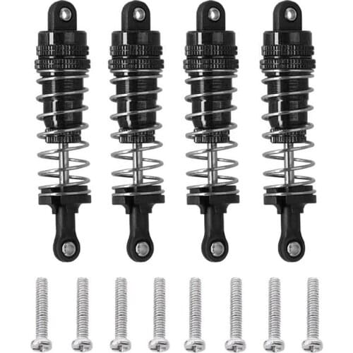 4Pcs Metal Shock Absorber Damper Replacement Accessory Fit for WLtoys 144001 1/14 RC Drift Racing Car Parts