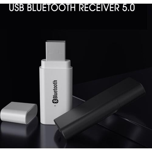 Wireless Handsfree Bluetooth V5.0 Adapter 3.5MM Bluetooth Receiver USB Adapter For Speaker For Car For Android IOS